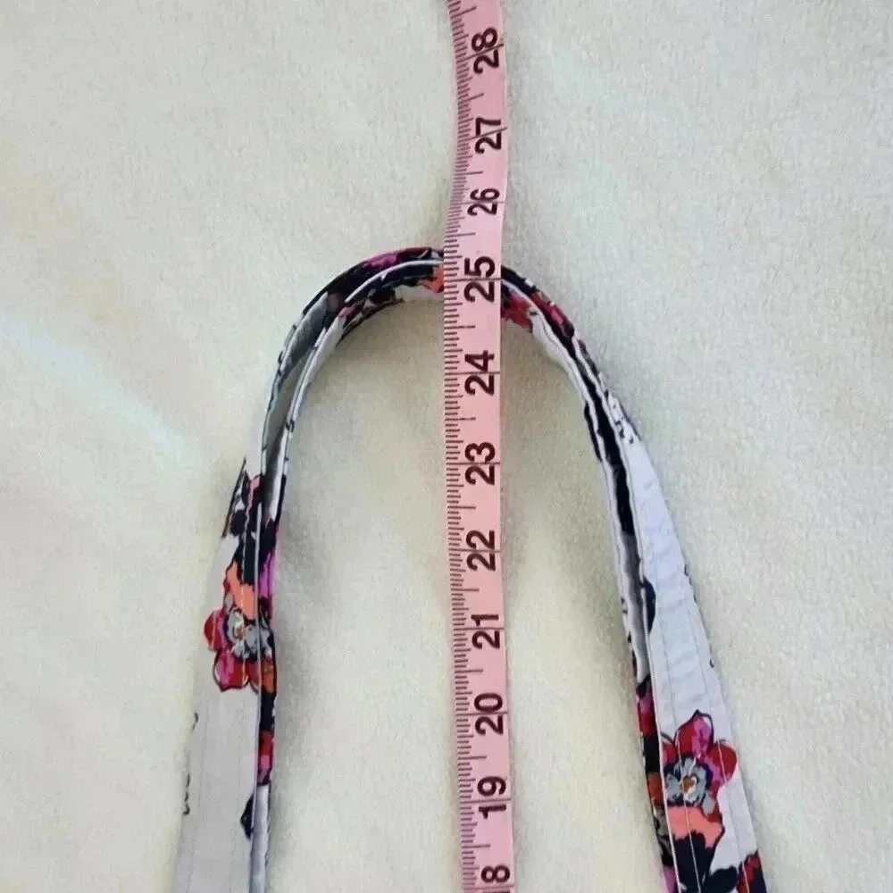 Vera Bradley Crossbody Bag Floral Quilted Lightweight Travel Purse - Picture 7 of 8